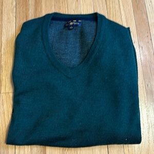 Men’s cashmere sweater.